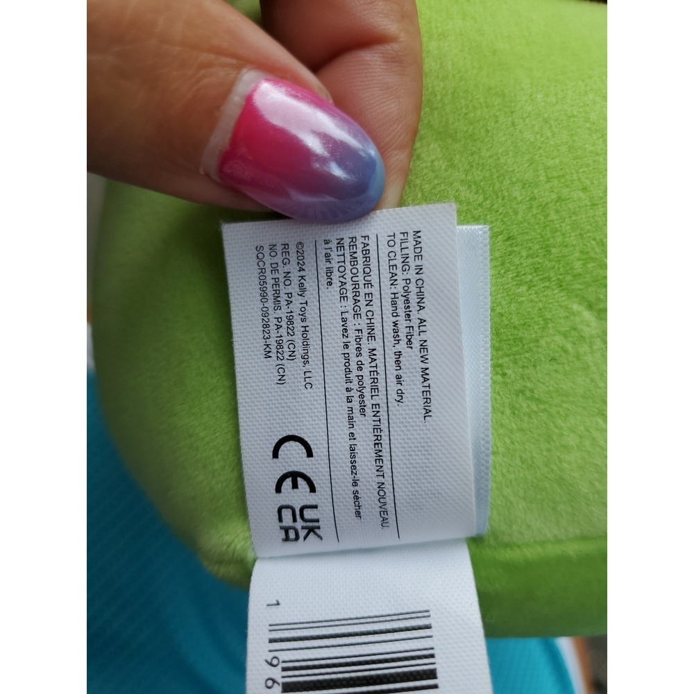 Squishmallow Wendy‎ The Green Frog 8" Kellytoy Plush Has Sewn But NOT Store Tags - Picture 5 of 5